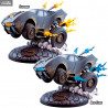 DC Comics: The Batman - Figurine Batmobile Classique ou Blue Flame, Designer Series