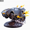 DC Comics: The Batman - Figurine Batmobile Classique ou Blue Flame, Designer Series