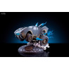DC Comics: The Batman - Figurine Batmobile Classique ou Blue Flame, Designer Series