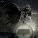 DC Comics: Zack Snyder's Justice League - Batman on Batsignal figure Deluxe, Art Scale