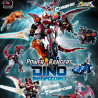 The Mighty Morphin Power Rangers - Figurine Dino Megazord, Go! Kuro Kara Combine