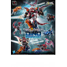 The Mighty Morphin Power Rangers - Figurine Dino Megazord, Go! Kuro Kara Combine