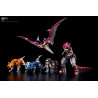 The Mighty Morphin Power Rangers - Figurine Dino Megazord, Go! Kuro Kara Combine