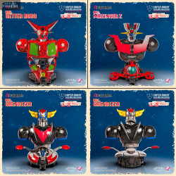 Buste Getter Robo, Mazinger...