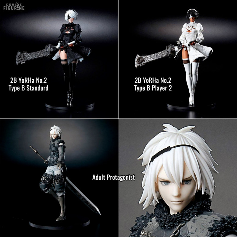 NieR Replicant ver.1.22474487139... / Automata - Figure Adult Protagonist or 2B YoRHa No.2 Type B Standard or Player 2