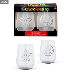 Super Mario - Pack 2 verres...