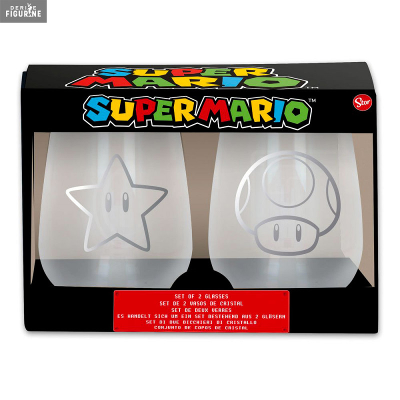 Super Mario - Pack 2 verres...