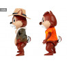Disney Rescue Rangers - Figures Chip & Dale, Dynamic 8ction Heroes