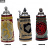 Chope Bavarian Game of Thrones au choix - Targaryen, Lannister ou Stark