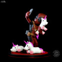 PRÉCOMMANDE - Marvel - Figurine Deadpool unicornselfie, Q-Fig