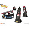 Back to the Future II - Pack 5 figures floating Hover Boards