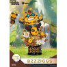League of Legends - Pack figures Beemo & BZZZiggs, Diorama set D-Stage
