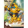 League of Legends - Pack figures Beemo & BZZZiggs, Diorama set D-Stage