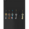 Kingdom Hearts Keychain - Pack 6 charms Keyblade