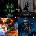 PRÉCOMMANDE - DC Comics Batman Forever - Figurine Batman, The Riddler Homme Mystère ou Robin, Mini Co
