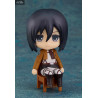 Attack on Titan - Figurine Mikasa, Levi, Eren, Armin ou Erwin, Nendoroid Swacchao!