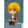 Attack on Titan - Figurine Mikasa, Levi, Eren, Armin ou Erwin, Nendoroid Swacchao!