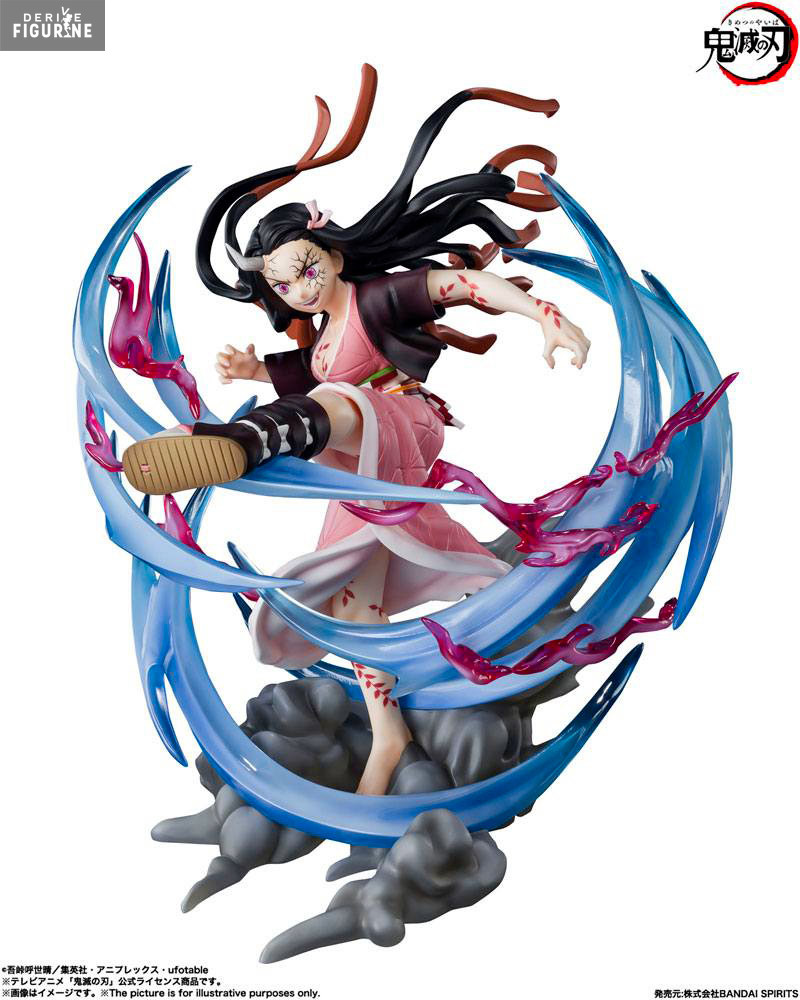 Figurine Daki & Gyutaro ou Nezuko Kamado Demon Form Advancing