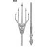 DC Comics, Justice League - Réplique Trident Aquaman