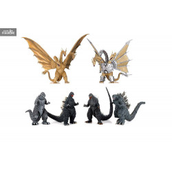 Pack 6 figurines Godzilla...