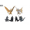 Pack 6 figurines Godzilla Generations, Gekizou Series Kaiju Part. 1