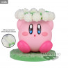Kirby - Figure Kirby with Clover, Kirby with Flowers or Waddle Dee, Fluffy Puffy Play in the Flower