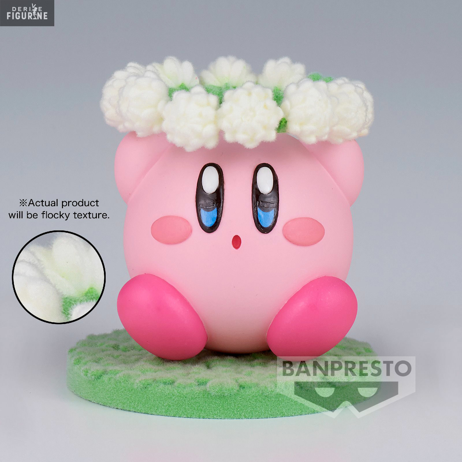 Figurine Kirby with Clover, Kirby with Flowers ou Waddle Dee, Fluffy