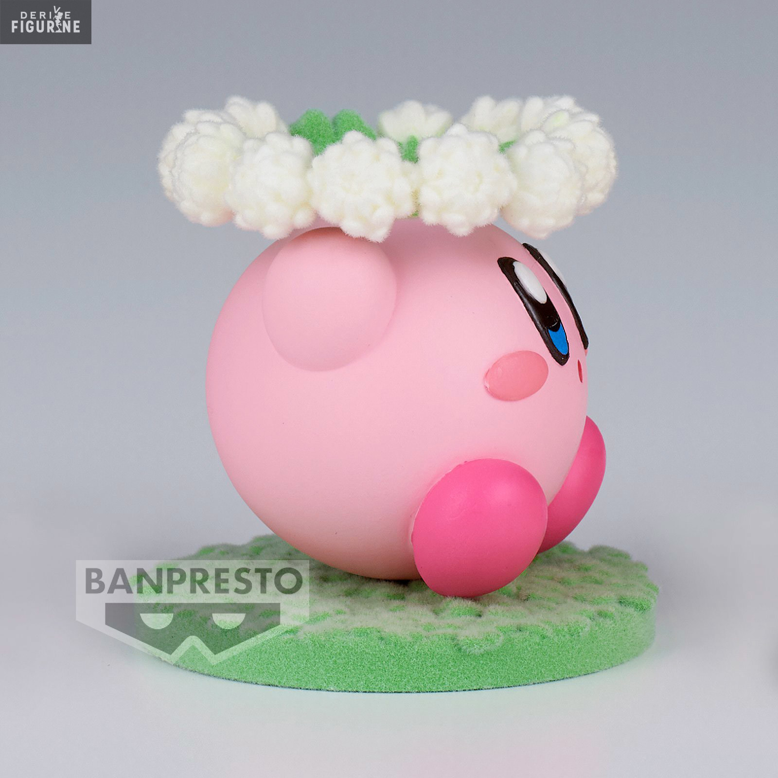 Figure Kirby with Clover, Kirby with Flowers or Waddle Dee, Fluffy