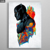 Poster métallique Marvel grand format Black Panther au choix, Édition Limitée, vague 1