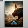 Poster métallique petit format Marvel, Black Panther au choix, Édition Limitée, vague 1