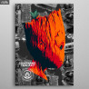 Marvel, Guardians of the Galaxy Vol. 2 small format metal poster of your choice, Limited Edition, wave 1