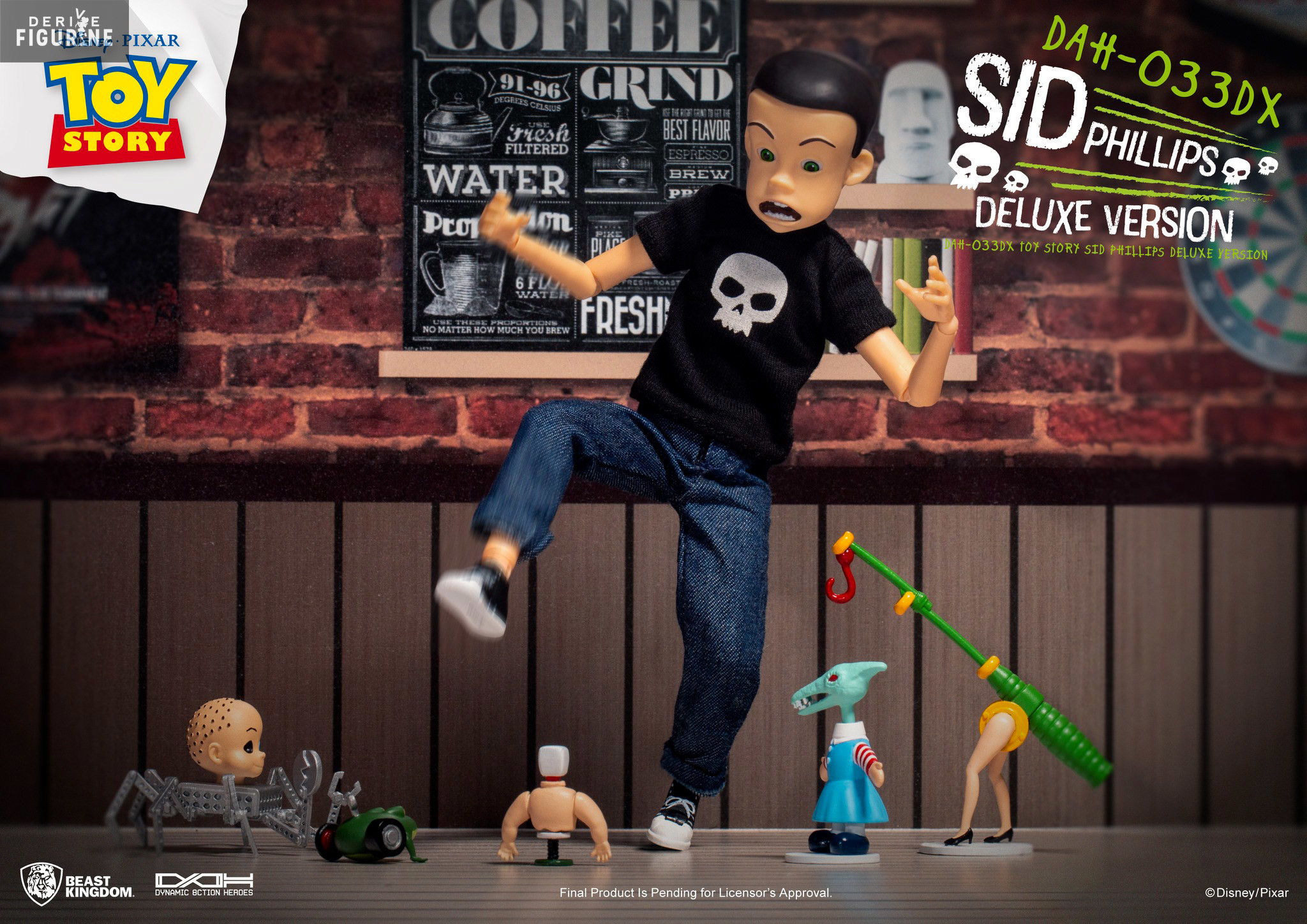 Sid Phillips or Andy Davis figure Deluxe, Dynamic 8ction Heroes