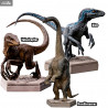 Jurassic Park - Figurine Blue, Velociraptor ou Brachiosaurus