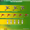 Mighty Morphin Power Rangers - Pack 5 figures Deluxe Steel Box Set, One:12