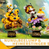 League of Legends - Pack 2 figures Nunu & Beelump & Heimerstinger, Diorama set D-Stage