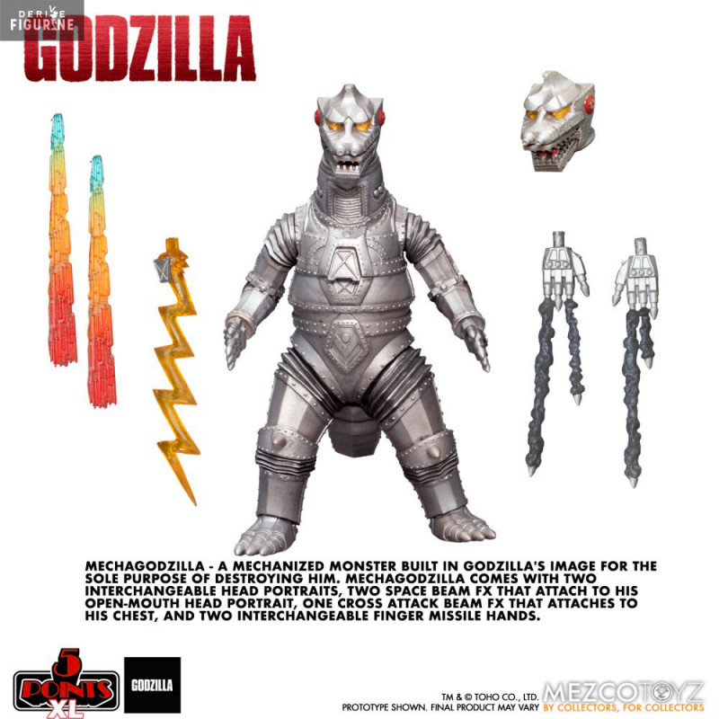 Godzilla - Pack 3 figures...