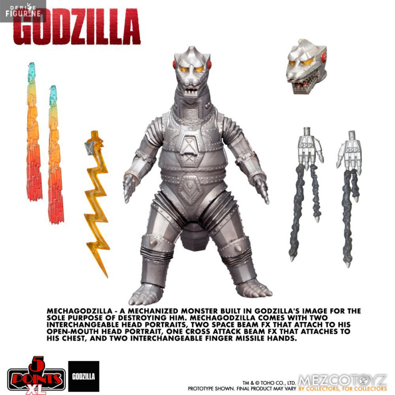 Godzilla - Pack 3 figurines...