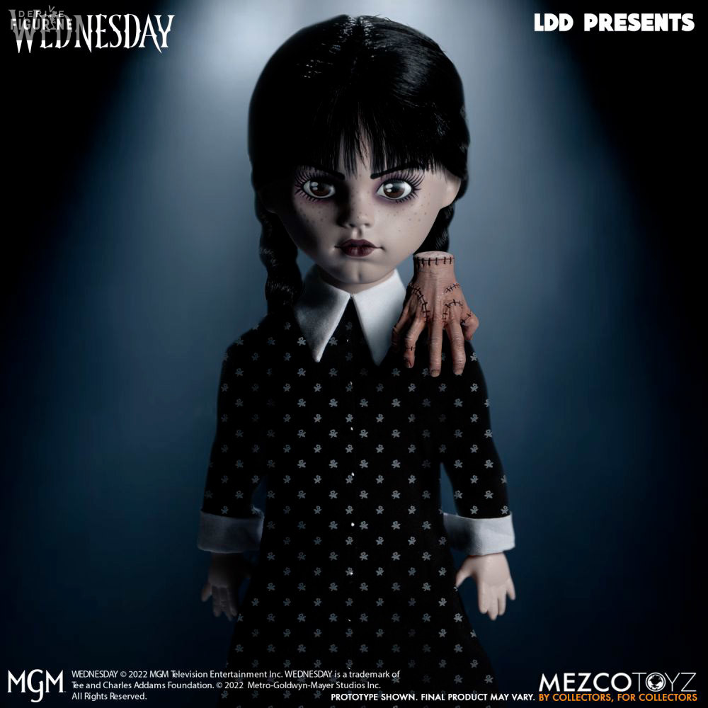 Poupée Mercredi Wednesday, Living Dead Dolls - Mezco Toys
