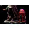 Star Wars - Figurine Obi-Wan & Young Leia, Deluxe Art Scale