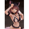 Original Character - Figurine Ayaka-chan, TPK-017 Roar, Posing in Front of a Mirror