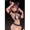 Original Character - Figurine Ayaka-chan, TPK-017 Roar, Posing in Front of a Mirror