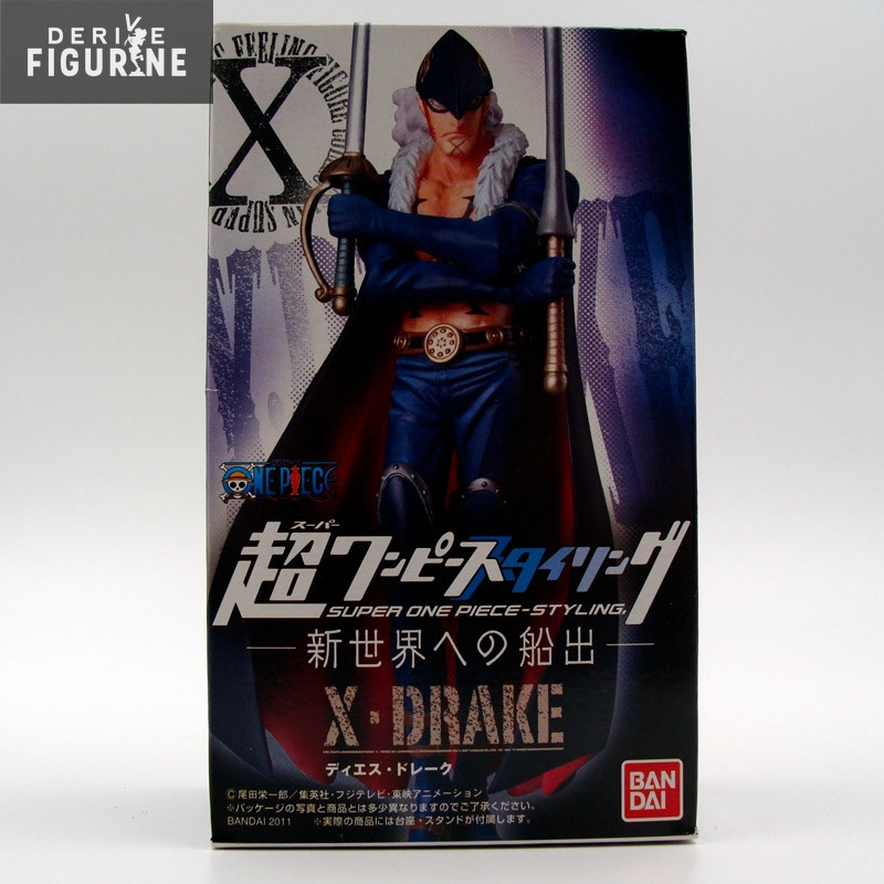 One Piece - Figurine de X Drake, Super One Piece Styling Valiant Material