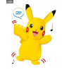 Peluche Pokémon - Pikachu sonore et lumineux, Power Action