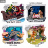 Disney 100th Anniversary - Finding Nemo, Bambi, Lady And The Tramp or Peter Pan figure, D-Stage