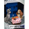 Disney 100th Anniversary - Figurine Finding Nemo, Bambi, La Belle et le Clochard ou Peter Pan, D-Stage