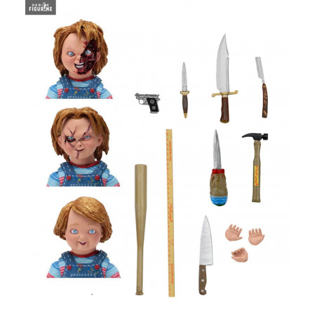 Figurine NECA Chucky (Child's Play) - 14 Cm Style Hot Toys - Occasion Parfait état
