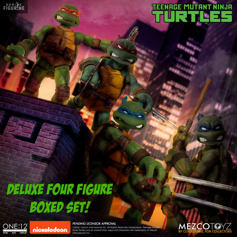 Pack figurines Les Tortues...