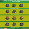 Pack figures Teenage Mutant Ninja Turtles, XL Deluxe Box Set One:12