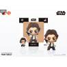 Star Wars - Leia, Luke, Han Solo, C-3PO, R2-D2, Darth Vador, Stormtrooper or Boba Fett figure, Cosbi