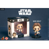 Star Wars - Leia, Luke, Han Solo, C-3PO, R2-D2, Dark Vador, Stormtrooper ou Boba Fett, Cosbi